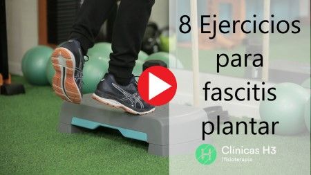 Vídeo con ejercicios sencillos para aliviar el dolor de la fascitis plantar