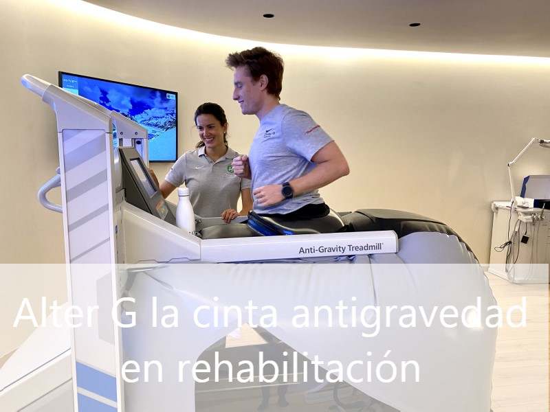 Alter G cinta de correr antigravedad en Madrid - Clínicas H3 fisioterapia