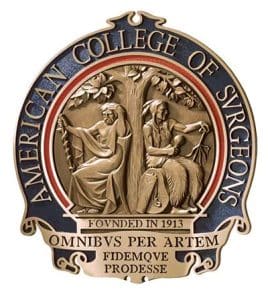 Logo American College of surgeons clínicas H3
