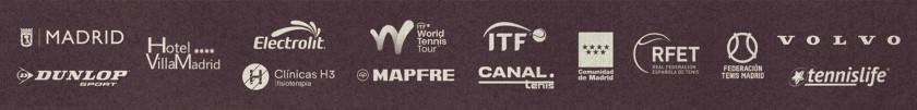 Patrocinadores de la final tenis femenino en el IX Torneo ITF 2024